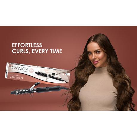 Carmen Hair Curler & Hot Brush Styler