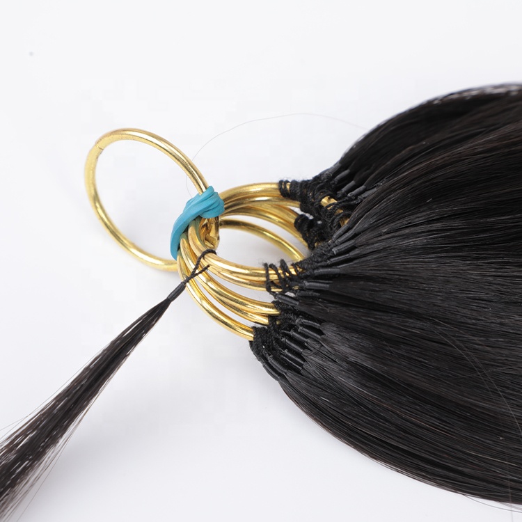 Wholesale Remy Vietnamese Feather Extensions Clip-in Machine Double Weft Soft Natural Pieces Colorful Resale Cheap Price Women