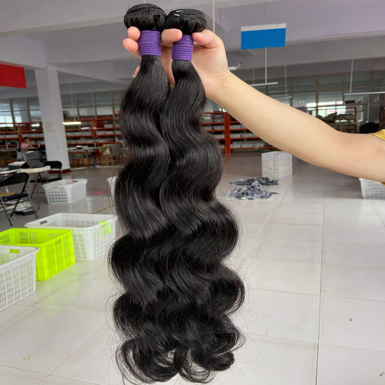 One Donor Raw Hair Wholesale Reliable Burmese Hair Vendor Super Double Drawn Bone Straight Human Hair Hair Bundles Deal