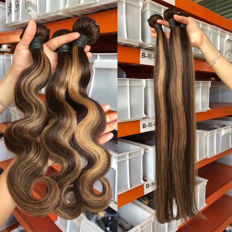 One Donor Raw Hair Wholesale Reliable Burmese Hair Vendor Super Double Drawn Bone Straight Human Hair Hair Bundles Deal