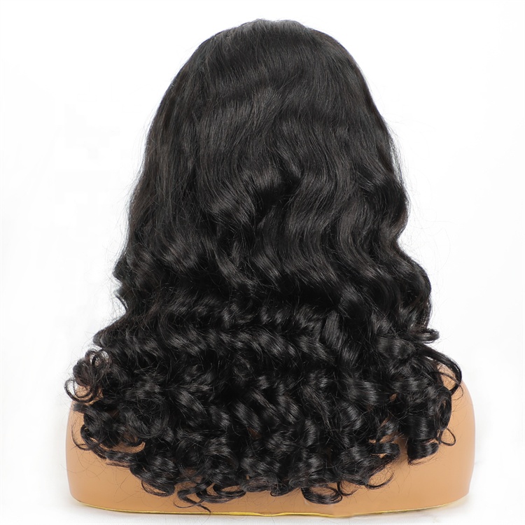 Glueless Wear and Go 250% Density Bouncy Curls Wig 13x6 HD Lace Front Pre Cut Pre Bleached SDD Raw Vietnamese Human Hair Wig
