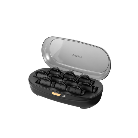 Carmen 20 Peice Heated Hair Rollers Set with Travel Case