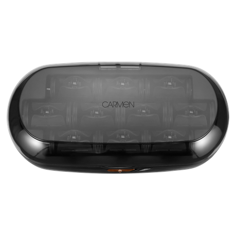 Carmen 20 Peice Heated Hair Rollers Set with Travel Case