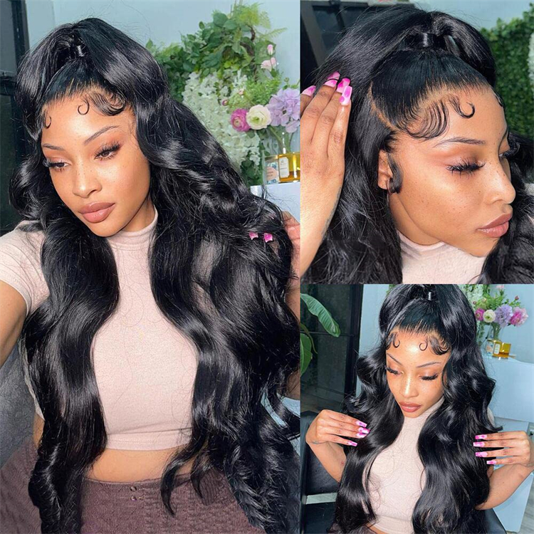 13X4 13x6 Raw Vietnamese Wig Human Hair Body Wave Lace Front Wigs Human Hair Wholesale Glueless HD Lace Frontal Wigs for Women