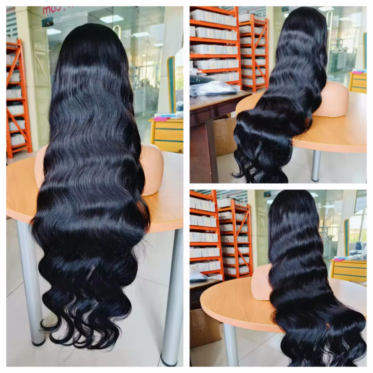 Double Drawn Body Wave HD Lace Front Wig Pre Plucked Glueless13x4 13x6 RawVietnamese Human Hair Wigs for Women OEM ODM