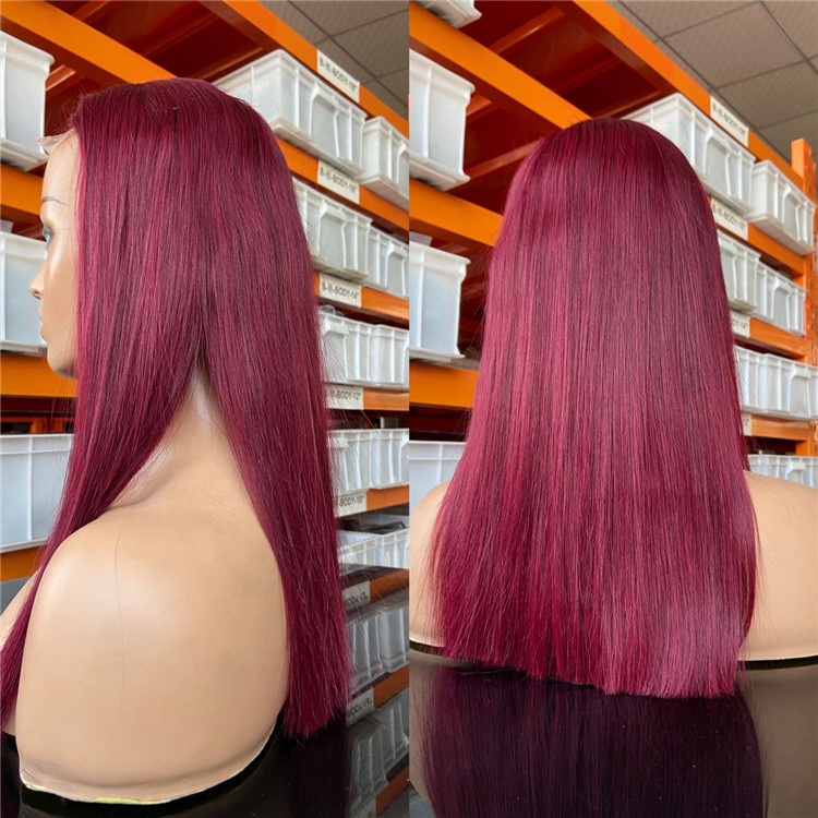 Raw Vietnamese Remy Human Hair Lace Front Wigs HD Lace High Quality Double Drawn Bone Straight Long Length Single Donor Women