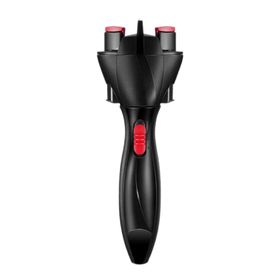 Carmen Paris Rose Gold Collection 2-In-1 Styler - Black