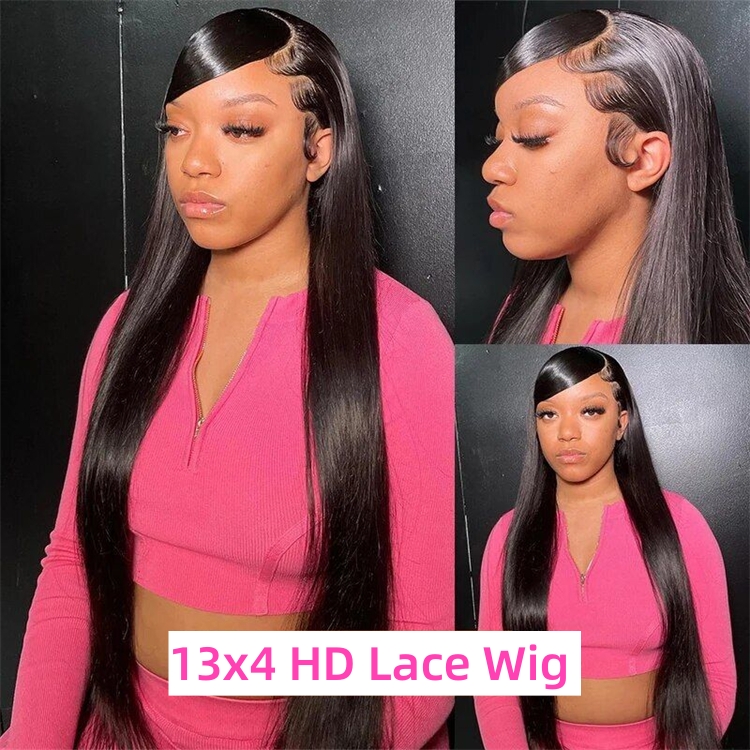 Raw Vietnamese Hair Single Drawn Lace Front Glueless Wigs Bone Straight Original Luxury Human Hair Wigs for Women