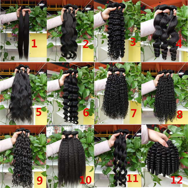 Burmese Curly Funmi Loose Deep Wave Human Hair Bundles 100% Unprocessed Raw Human Hair Extensions Top Quality Hair Weave