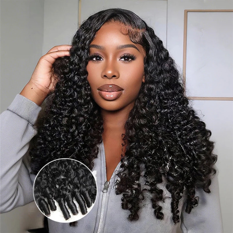 Wholesale Raw Burmese Curly Lace Front Wigs HD Transparent Lace Wig Burmese Spiral Curly 13x4/13x6 Lace Wigs 180% 250% Density