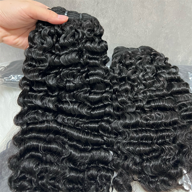 2025 New Arrival High Quality Virgin Burmese Curly Hair Weft 100% Raw Burmese Hair Wholesale Price Raw Curly Hair Extensions