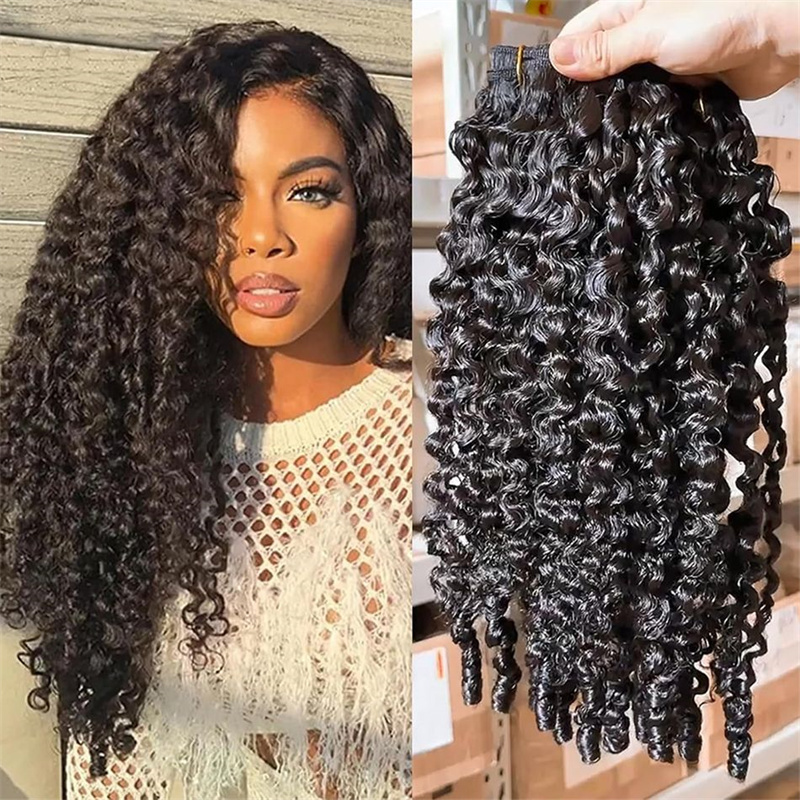 2025 New Arrival High Quality Virgin Burmese Curly Hair Weft 100% Raw Burmese Hair Wholesale Price Raw Curly Hair Extensions