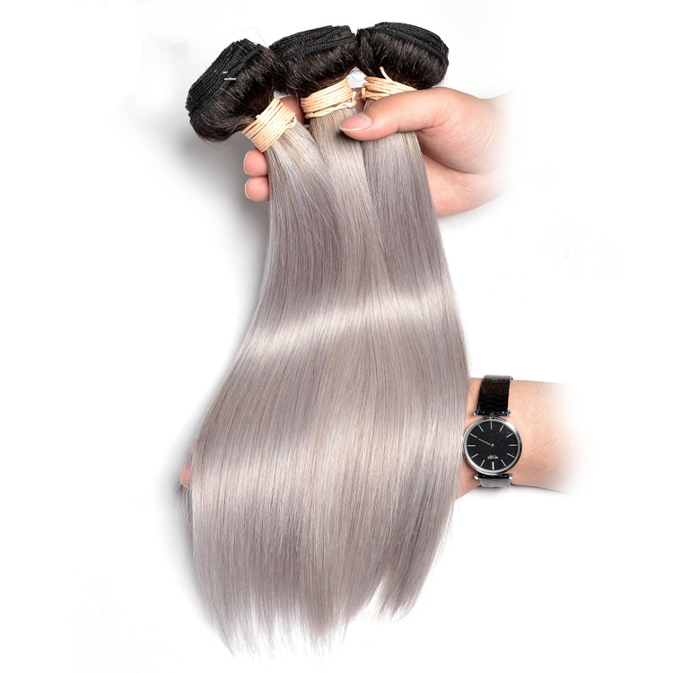 Silver-gray Ash Blonde Human Hair Pre Plucked Lace Front Wig Transparent HD Lace Glueless 1 Piece Wholesale