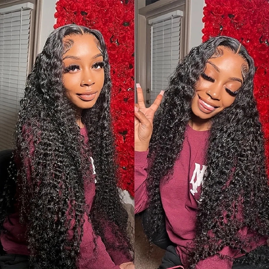 Wholesale Cuticle Aligned Raw Indian Glueless Lace Front Wigs Human Hair Transparent for Body Wave Long Length Black Women