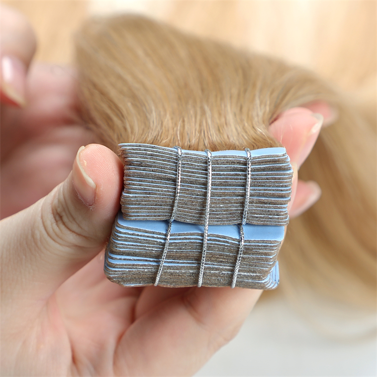 #4/27 Vietnamese Hair Tape-In Remy Hair Extensions Machine Double Weft Full Ends Human Hair