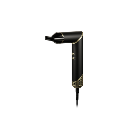 Carmen Ebony 5-in-1 Hot Air Brush Black Gold