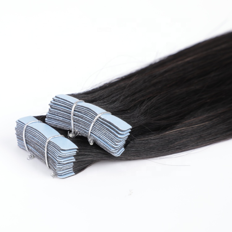 Tape Hair Extension Vietnamese Burmese Remy 100% Human Hair Invisible Double Weft Straight Thick End Chemical-Free Long Length