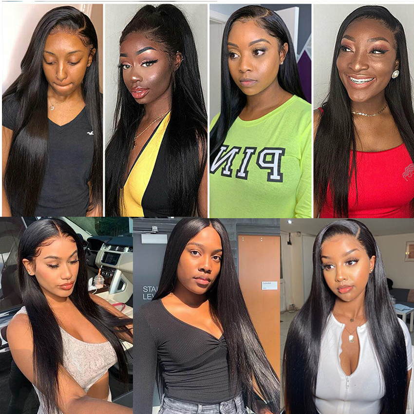 Hot Sale Brazilian Hair HD Transparent for for Closure Deep Wave for Wig 100% Virgin Human 13x4/13x6 Sizes