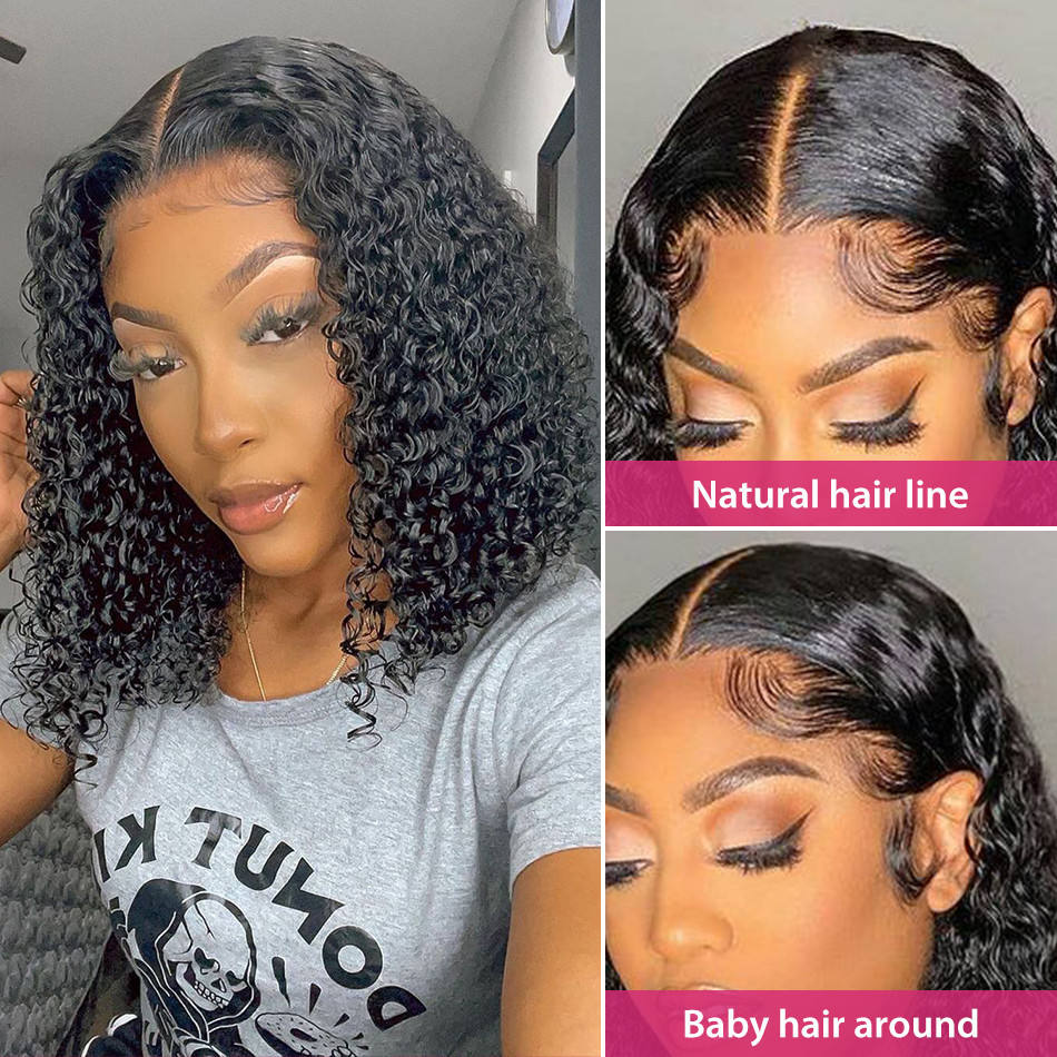 Wholesale Raw Indian Hair Short Bob Lace Front Wigs Glueless for Lace Natural Human Hair 100% Virgin Black Women