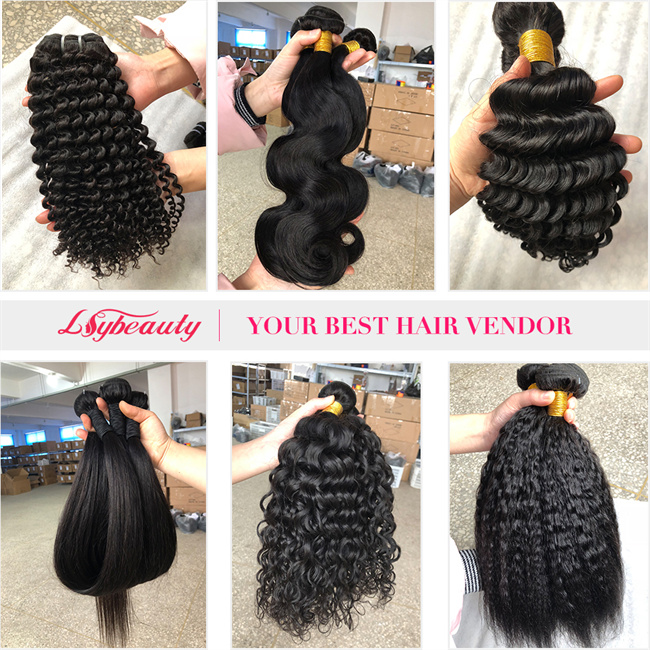 Hair Bundles 10A 12A Cuticle Aligned Virgin Hair Vendor Wholesale High Quality Human Brazilian Natural Color Curly Human Hair