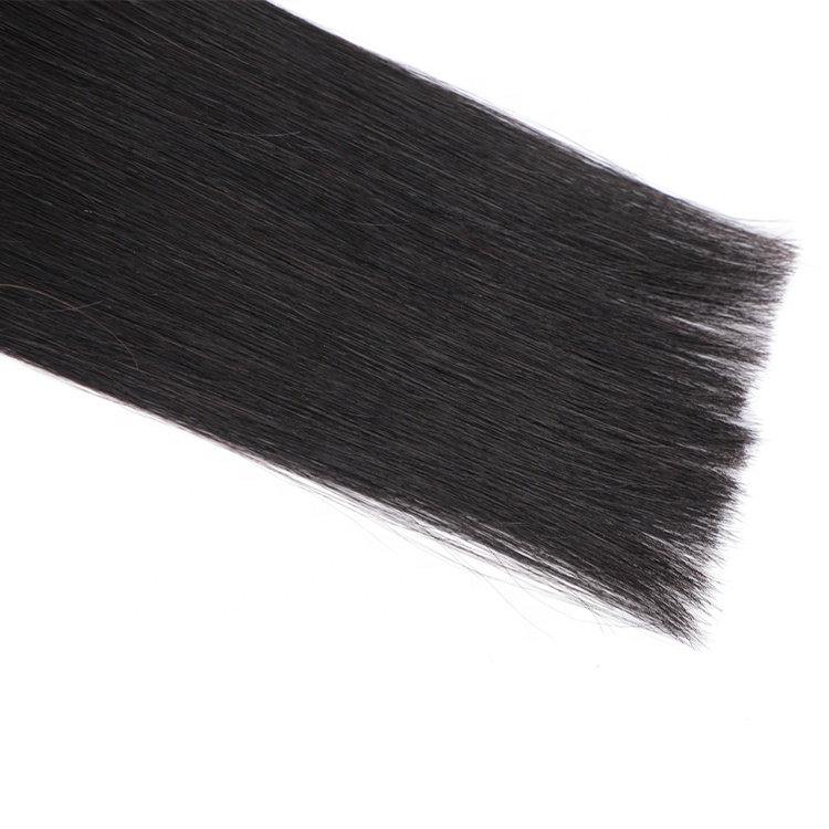 I Tip Hair Extension Vietnamese Burmese Remy 100% Human Hair Clip-in Machine Double Weft Seamless Straight Thick End All Colors