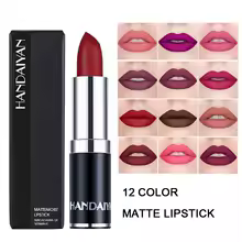 Handaiyan 12 Color Matte Lipstick 3.5g Waterproof Velvet