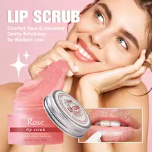 Lip Scrub Exfoliates Dead Skin Brightens Lips Moisturizes Smooth Texture Softens Lips Natural Shine Hydrating Lip Balm Makeup