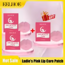 Eelhoe Lady Pink Lip Care Patch Keep Plumping Reduce W-rinkle Deep Hydrating Shine Lasting Repair Damaged Night Woman Lip Masks