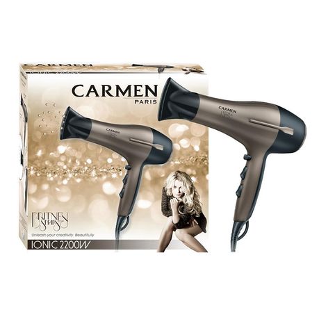 Carmen Britney Spears 2400W Ionic Hair Dryer Rose Gold