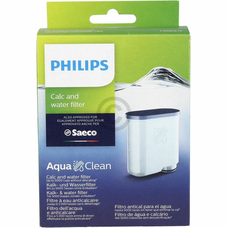 Philips Saeco AquaClean Water Purifier - Calc and Water Filter