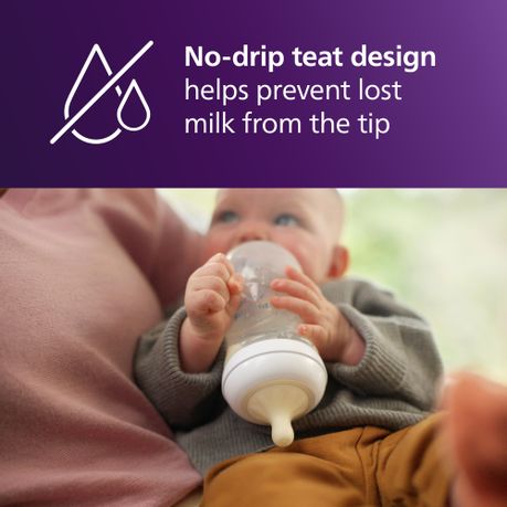 Philips Avent Natural Response, 3 Bottles, 9oz/260ml with Medium Flow Teat