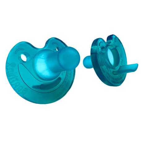 Philips Notched Newborn Soothie Pacifier, Green, 0-3 Months- 2 Pack