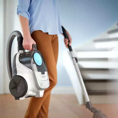 Philips Series 2000 Bagless 3L Vacuum Cleaner, 1800W, White